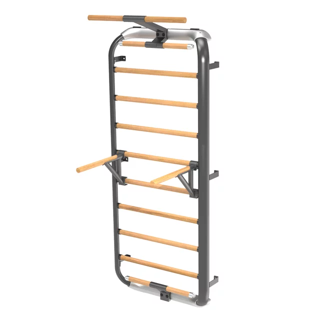 Žebřiny inSPORTline Wootkit 220x86 cm - šedá