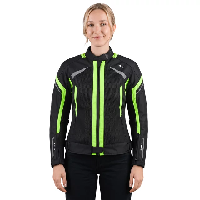 Dámská letní textilní moto bunda BOS Aylin - Black