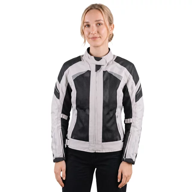 Dámská letní textilní moto bunda BOS Aylin - Black