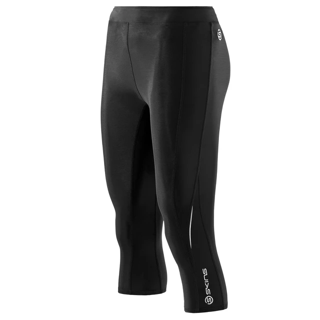 A200 Woman's Compression 3/4 Tights - Black - Black