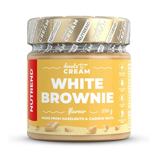 Denuts Cream Nutrend White Brownie 250 g