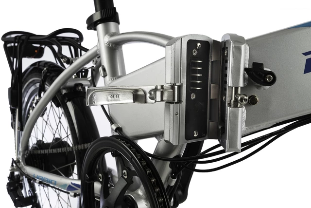 Skládací elektrokolo Devron 20124 20" - model 2017 - 2.jakost - šedá