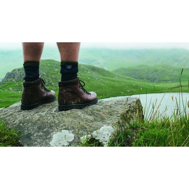 Nepromokavé ponožky DexShell Terrain Walking Sock - Heather Grey