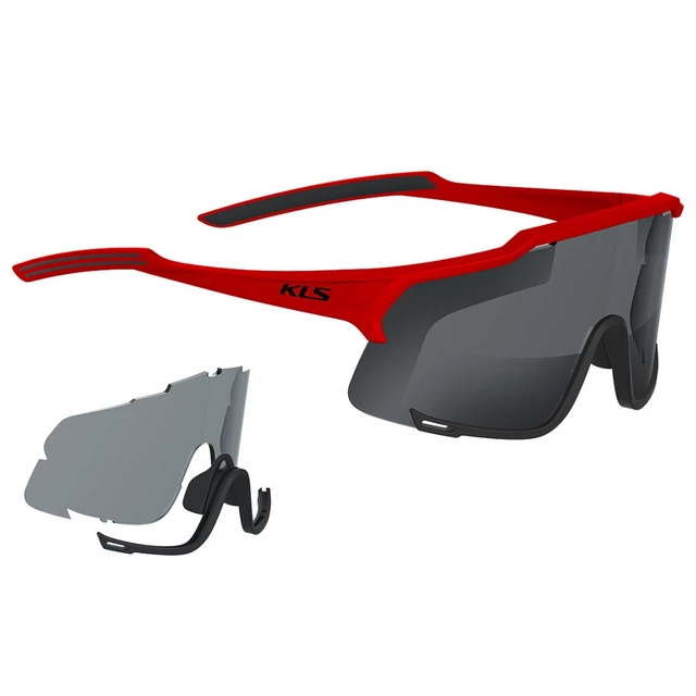 Cycling Sunglasses Kellys Dice - Black - Red