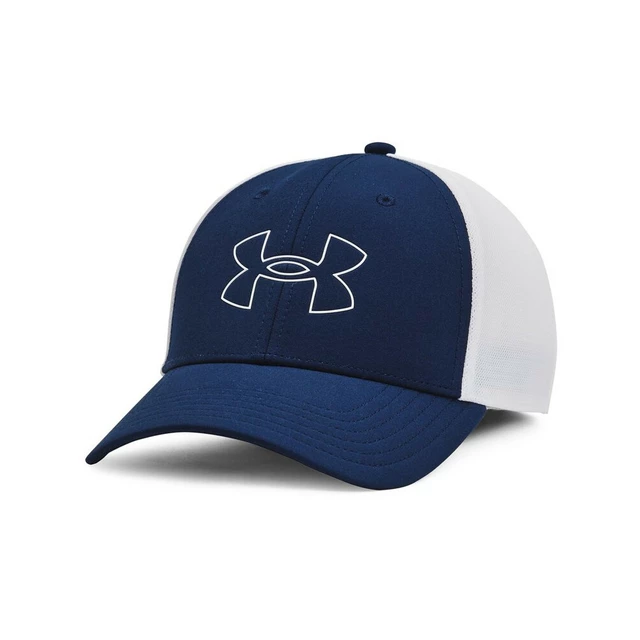 Men’s Iso-Chill Driver Mesh Adjustable Cap Under Armour - White - Navy