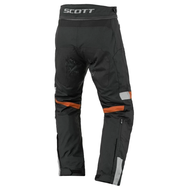 Moto nohavice SCOTT Dualraid DP - Black-Orange, XXL (38)