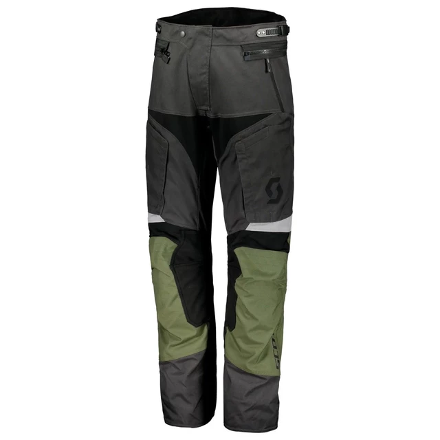 Moto kalhoty SCOTT Dualraid DP - XXL (38) - Grey/Olive-Green