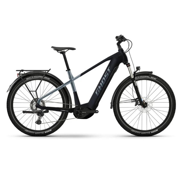 Trekingový elektrobicykel Ghost E-Teru Advanced 27,5" EQ B750 8.0 - Black/Grey