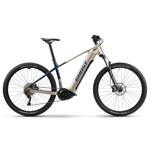 Horský elektrobicykel Ghost E-Teru Universal 27,5" B625 8.0 - Grey/Blue - Grey/Blue