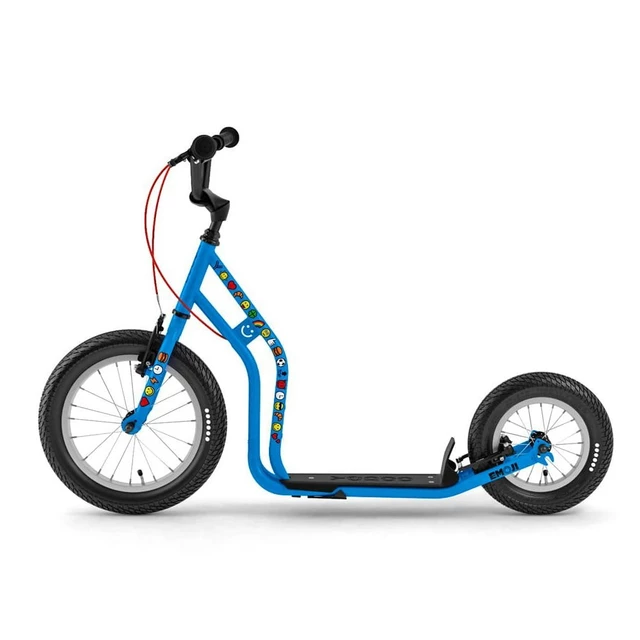 Kick Scooter Yedoo Wzoom Emoji 16/12” - Red - Blue