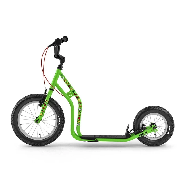 Kick Scooter Yedoo Wzoom Emoji 16/12” - Yellow - Green