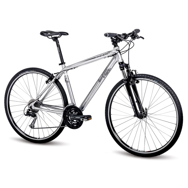 Pánsky crossový bicykel 4EVER Energy 28" - model 2016 - čierna - strieborná