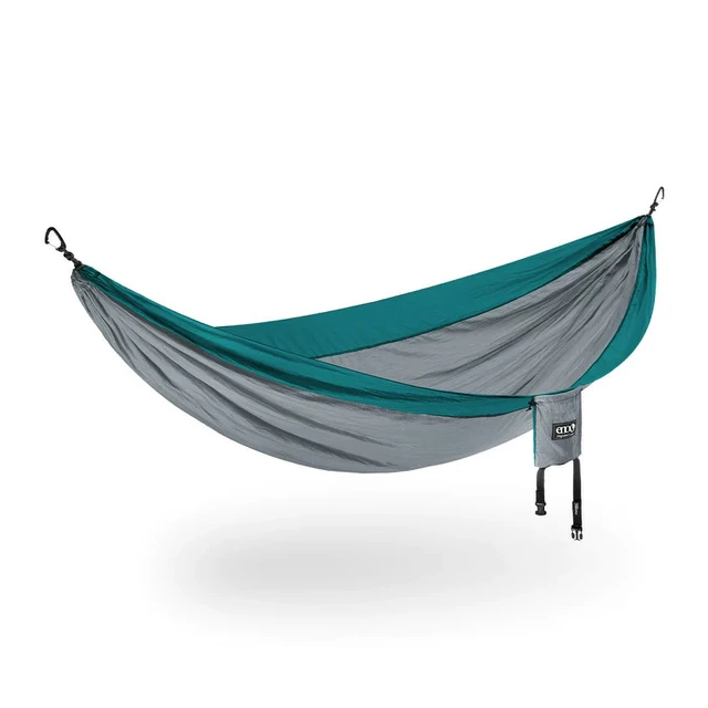 Hammock ENO SingleNest S23 - Charcoal/Red - Grey/Seafoam