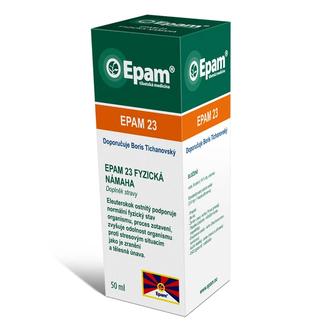 Doplněk stravy EPAM 23 - Fyzická námaha 50 ml