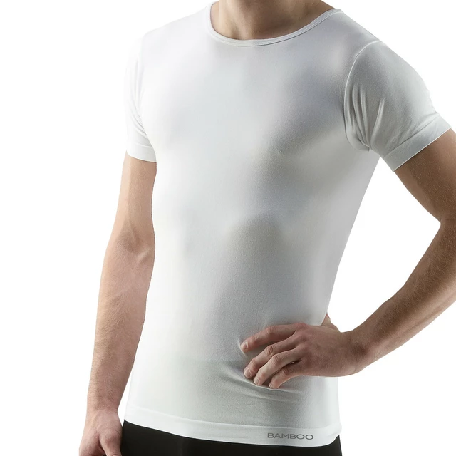 Unisex tričko s krátkym rukávom EcoBamboo - čierna