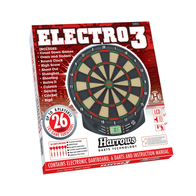 Harrows Electro Series 3 Elektronische Dartscheibe