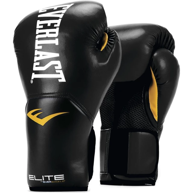 Boxerské rukavice Everlast Elite Training Gloves v2 - čierna