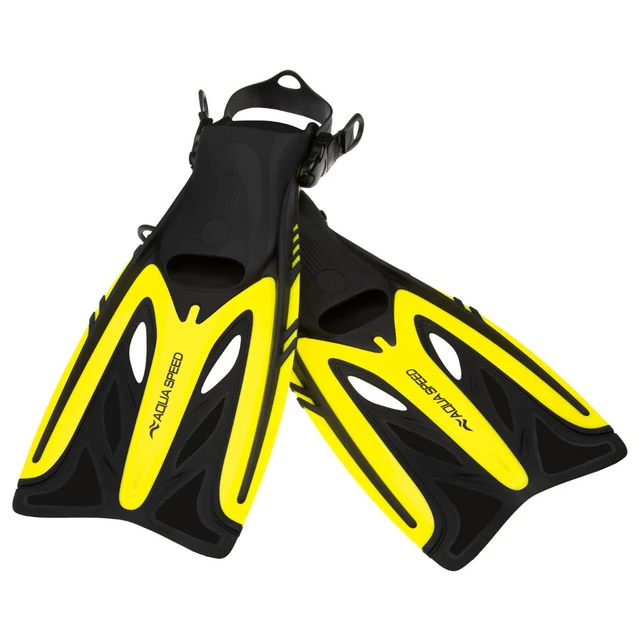 Diving Fins Aqua Speed EON M - Black/Fluo Yellow - Black/Fluo Yellow