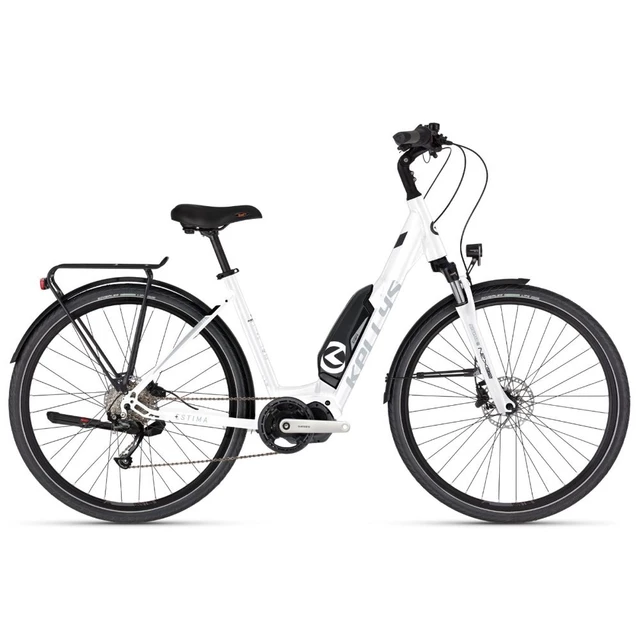 Městské elektrokolo KELLYS ESTIMA 10 SH 504Wh 28" 9.0 - White
