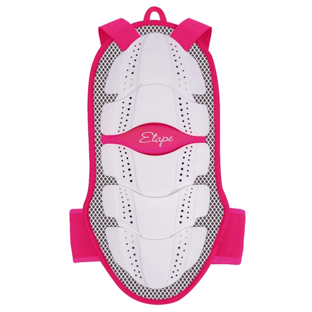 Children’s Spine Protector Etape Junior Fit 2018 - White/Pink, L (140-152) - White/Pink