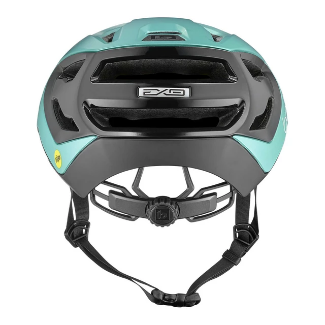 Cyklo přilba Bollé Exo MIPS - Green & Grey Metallic