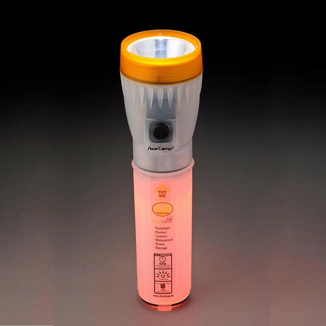 LED svítilna AceCamp Glow Flashlight