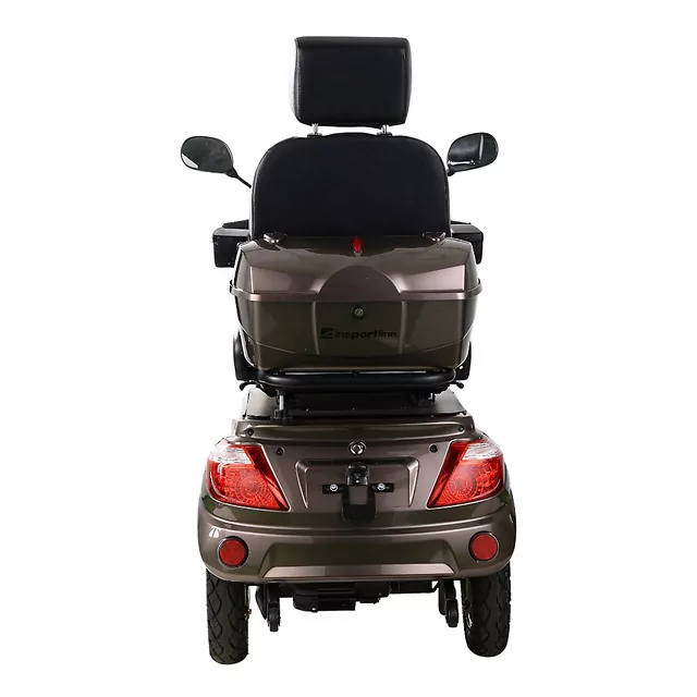 Elektrický čtyřkolový vozík inSPORTline Antun - červená