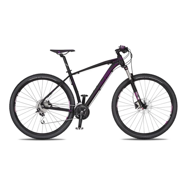 Horský bicykel 4EVER Fever 29'' - model 2019 - 17" - čierno-fialová