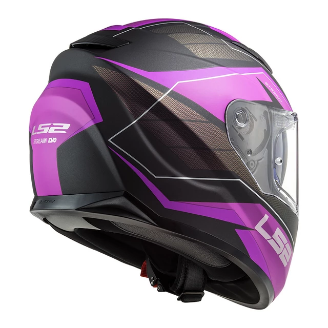 Moto přilba LS2 FF320 Stream Evo Mercury Matt Titanium Purple - Mercury Matt Titanium Purple