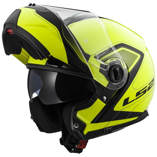 Výklopná přilba LS2 FF325 Strobe - Civik hi-vis černo-žlutá