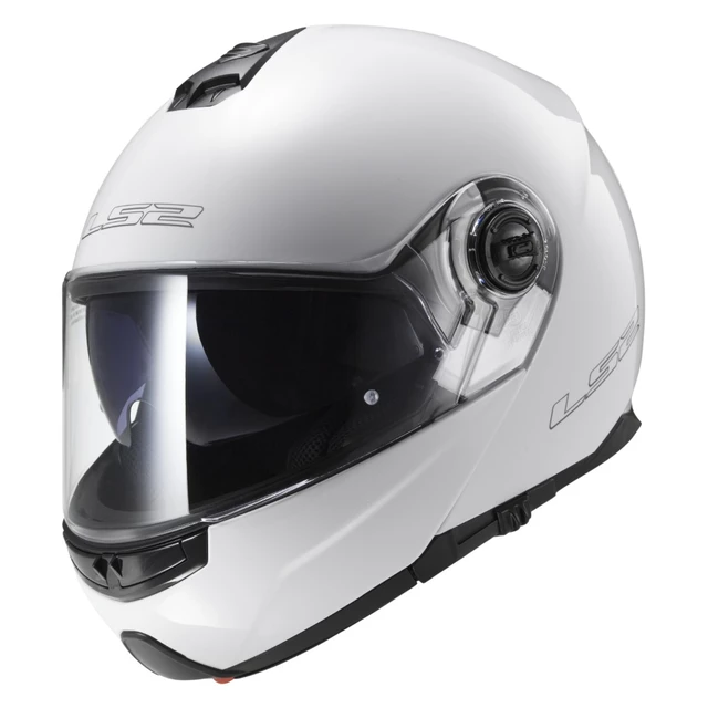 Tilting Moto Helmet LS2 Strobe - XL (61-62) - White