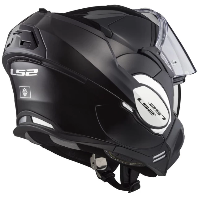 Flip-Up Motorcycle Helmet LS2 FF399 Valiant - Noir Matt Black