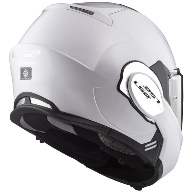 Flip-Up Motorcycle Helmet LS2 FF399 Valiant - Matt Black