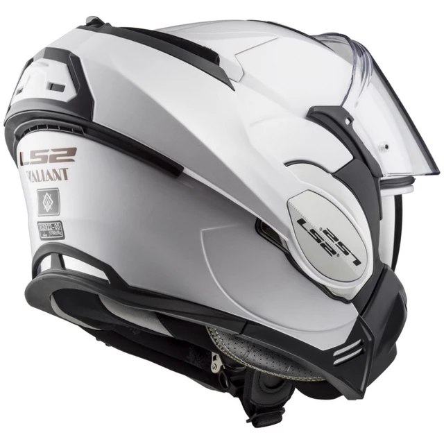 Flip-Up Motorcycle Helmet LS2 FF399 Valiant - Matt Black