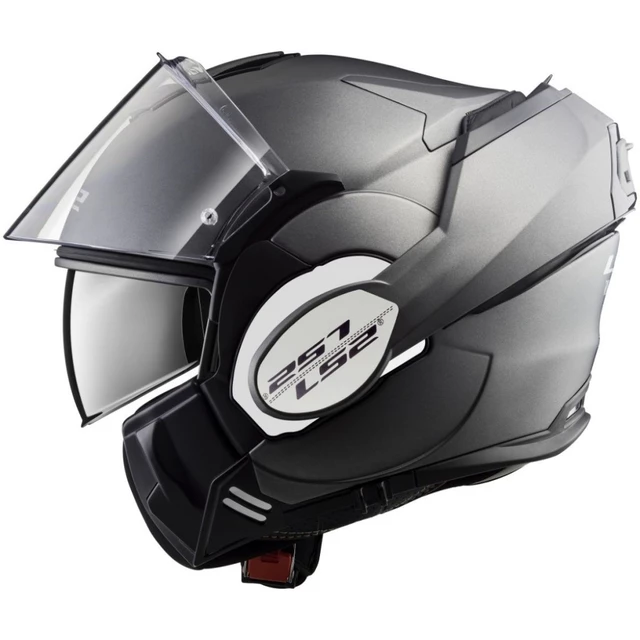 Výklopná prilba LS2 FF399 Valiant Solid - Matt Black