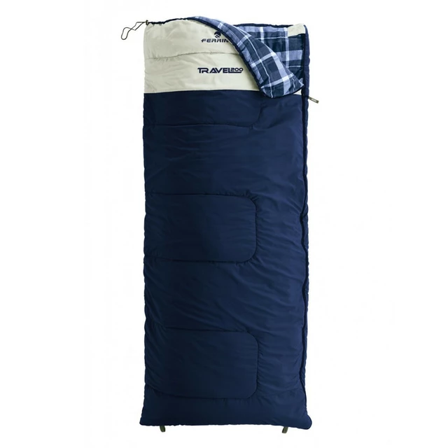 Sleeping Bag FERRINO Travel 200 2021 - Blue