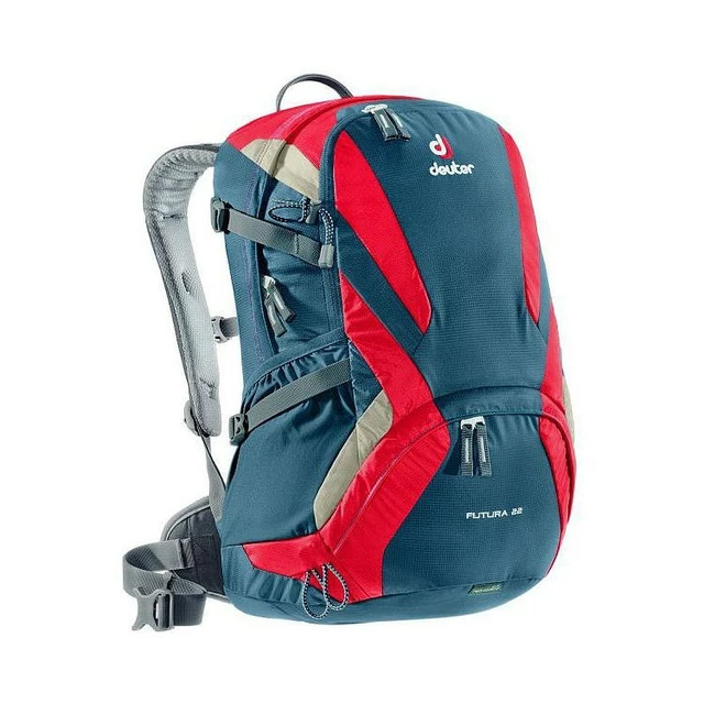 Turistický batoh DEUTER Futura 22 - červeno-modrá