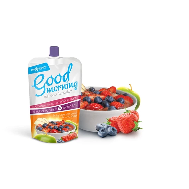 Raňajkové ovocné pyré MAX SPORT Good Morning 200g