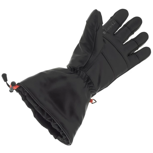 Heated Leather Ski and Moto Gloves Glovii GS5 - Black