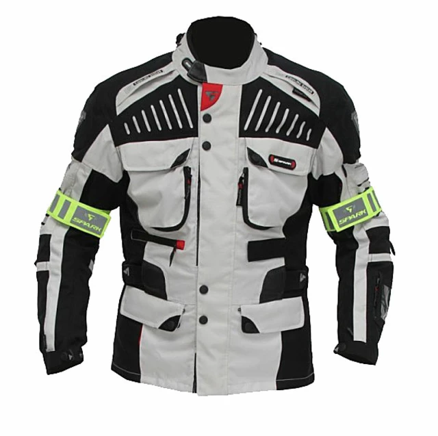 Motorcycle Jacket Spark GT Turismo - Light Grey