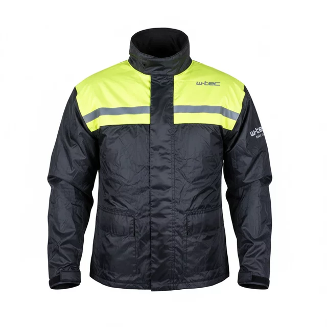 Moto pláštěnka W-TEC Nowet - černá-fluo