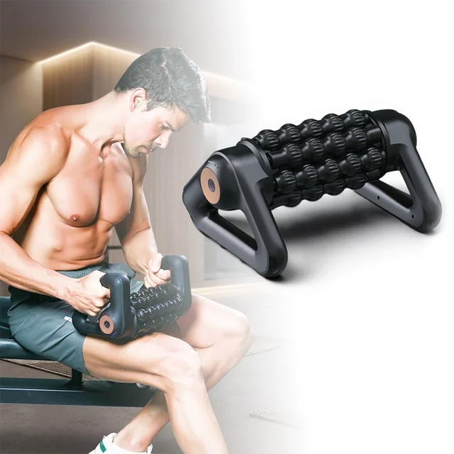 Elektronický masážní válec inSPORTline Pedrinor 19 cm