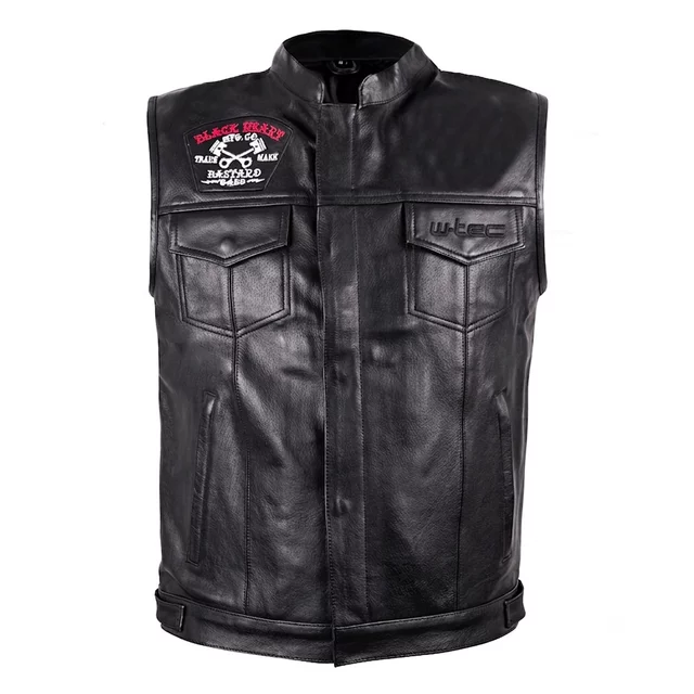 Moto vesta W-TEC Black Heart Rumbler II - černá