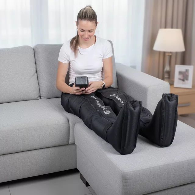 Kompresní masážní nohavice inSPORTline Compflex