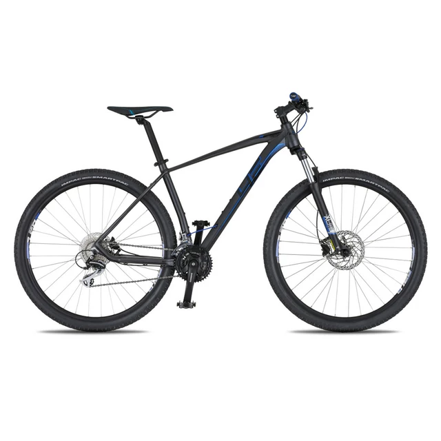 Horský bicykel 4EVER Graffiti 29'' - model 2020 - čierna/zelená - čierna/modrá