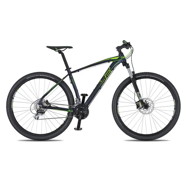 Horský bicykel 4EVER Graffiti 29'' - model 2020 - čierna/zelená - čierna/zelená