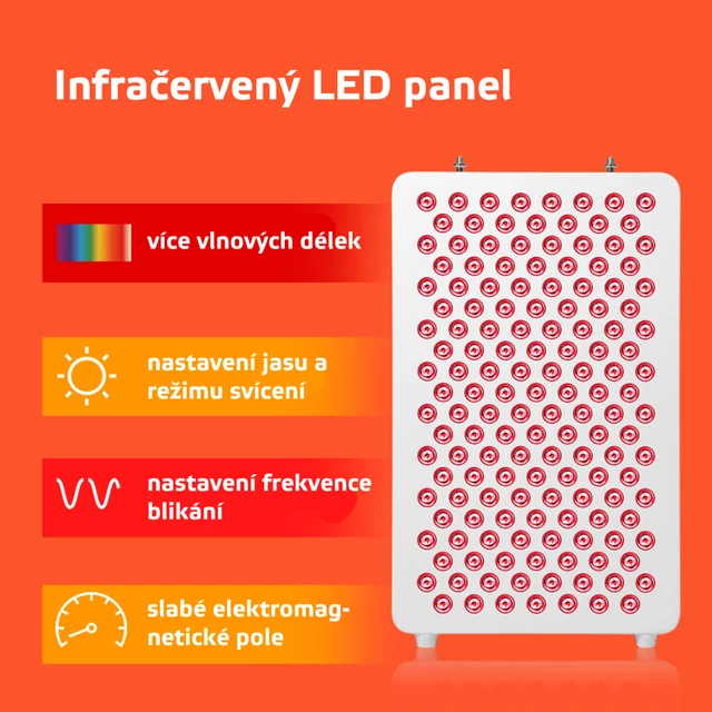 inSPORTline Katuni Infrarot-LED-Panel - schwarz