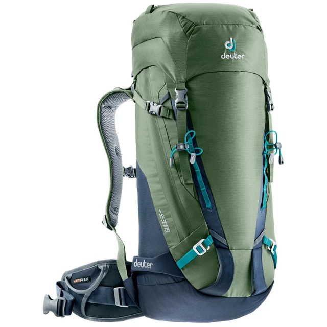 Climbing Backpack DEUTER Guide 35+ - Blue - Khaki-Navy