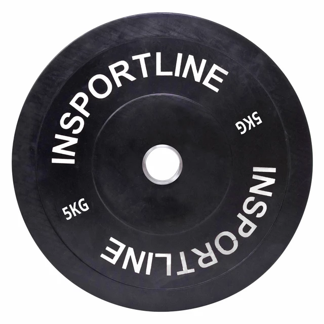 Комплект олимпийски дискове inSPORTline Bumper Plate 2x 5-25 kg