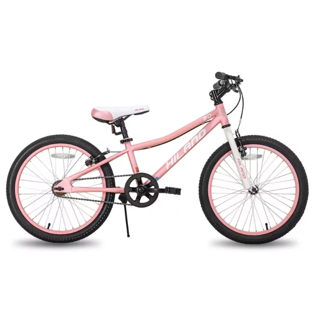 Juniorské horské kolo Hiland Climber Rigid 20" • 125-150 cm - růžová